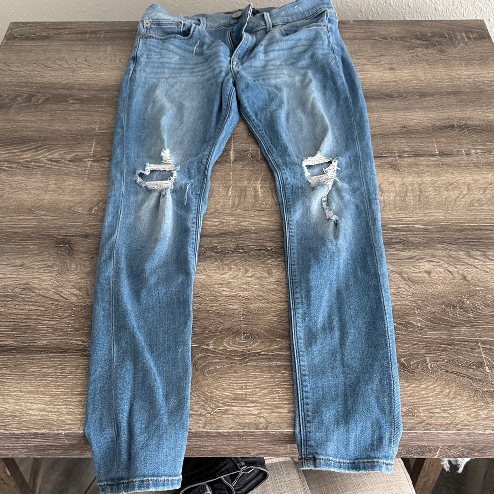 Express stretchy skinny jeans